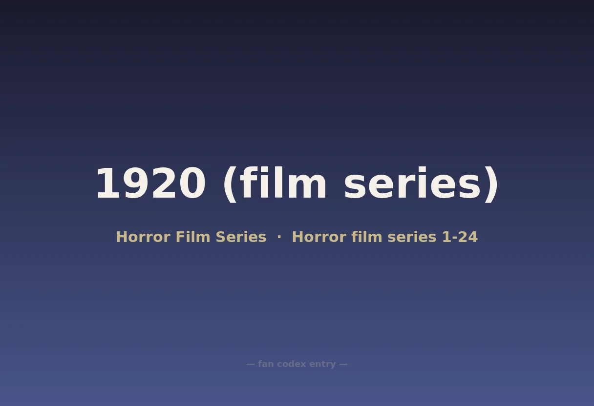 1920 (film series)